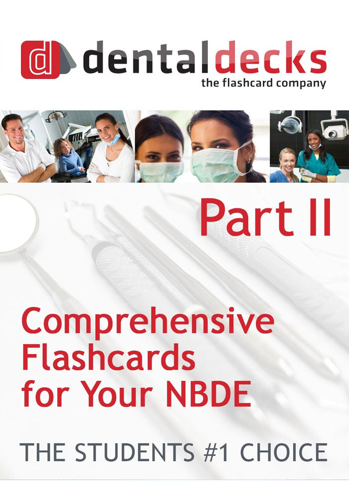 Comprehensive Flashcards for Your NBDE Part 2