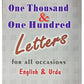 One Thousand & One Hundred Letters
