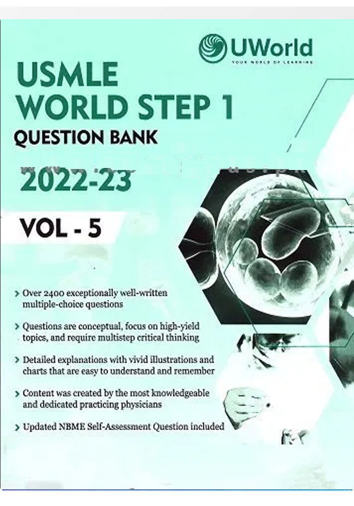 UWorld USMLE Step 1 QBank 7 Volume Set 2022-2023 Edition